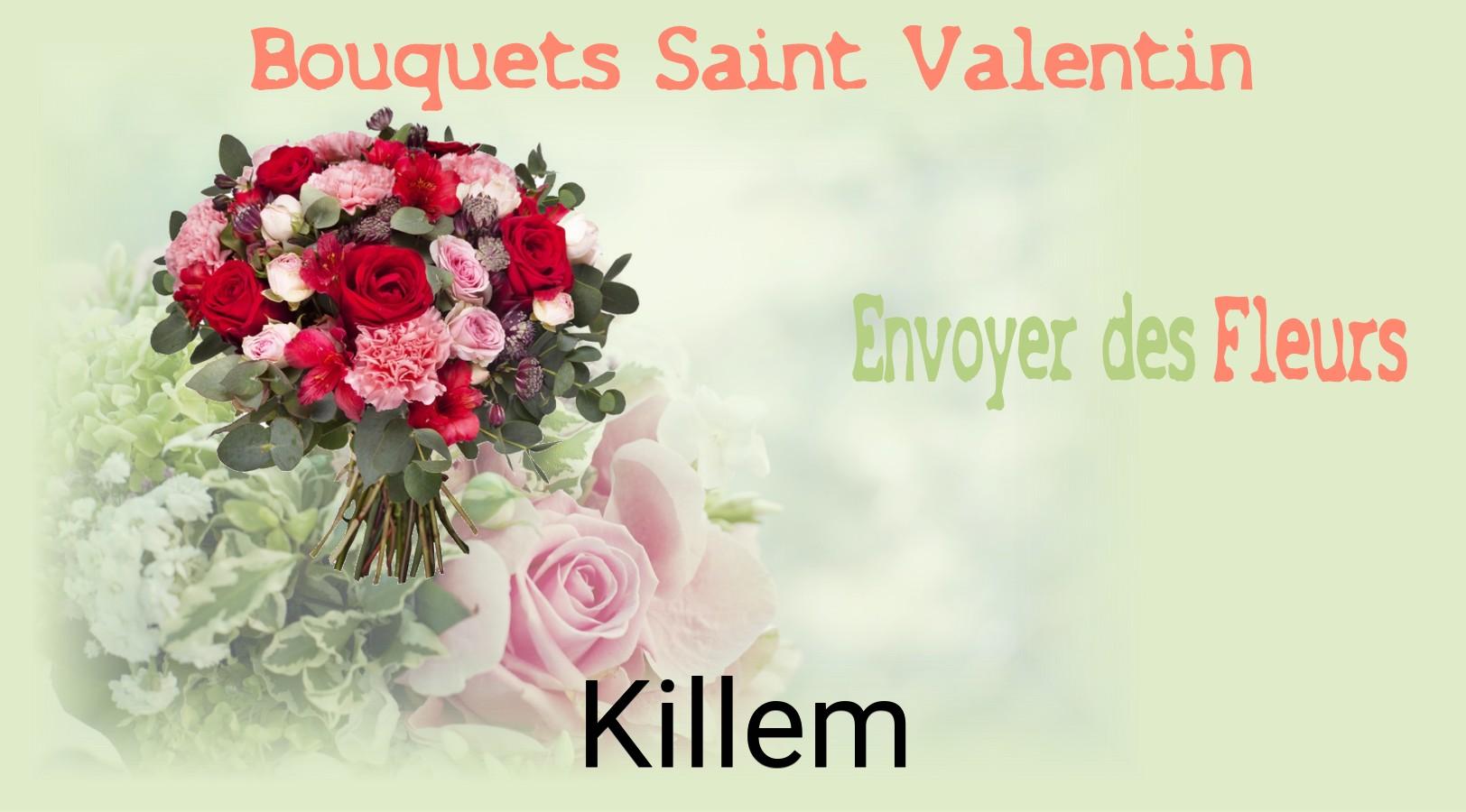 Roses de Saint-Valentin livrées à Killem